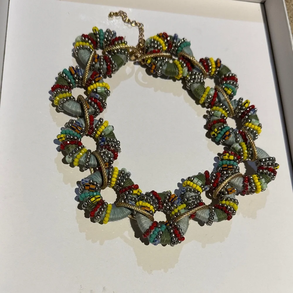 Colorful Zara Beaded Necklace